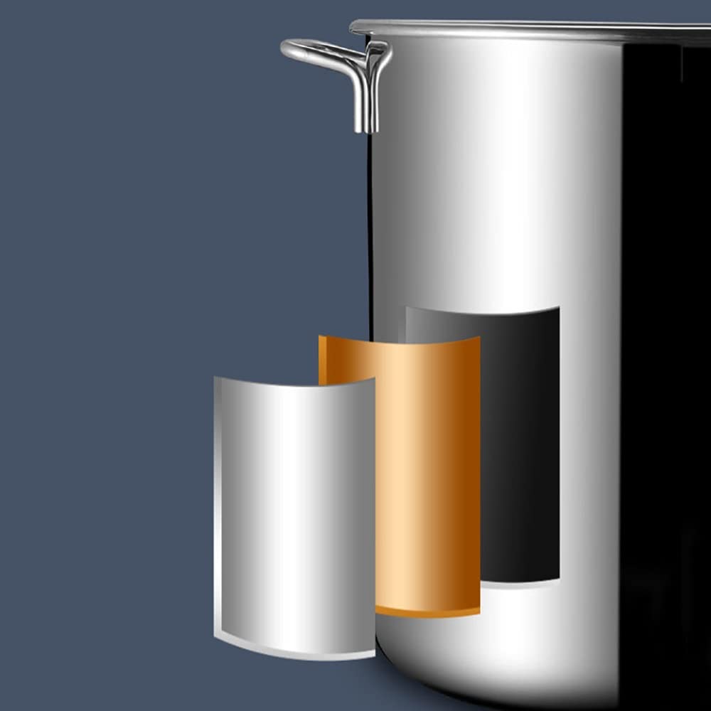Stainless Steel 40 Quart Stock Pot with Lid O923862