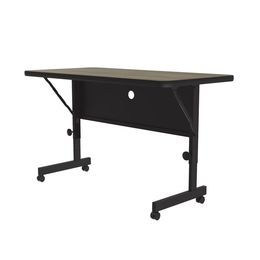 24"x48" Height Adjustable Flip Top Training Table F39059