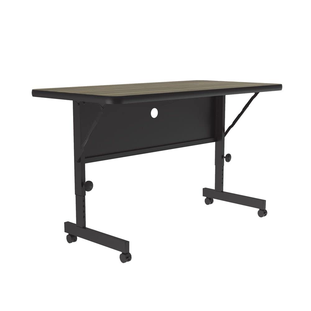 24"x48" Height Adjustable Flip Top Training Table F39059