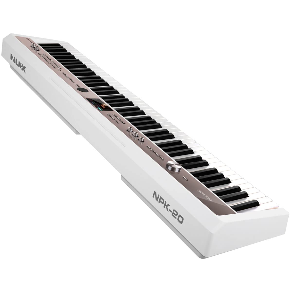 White 88-Key Portable Digital Piano A884127