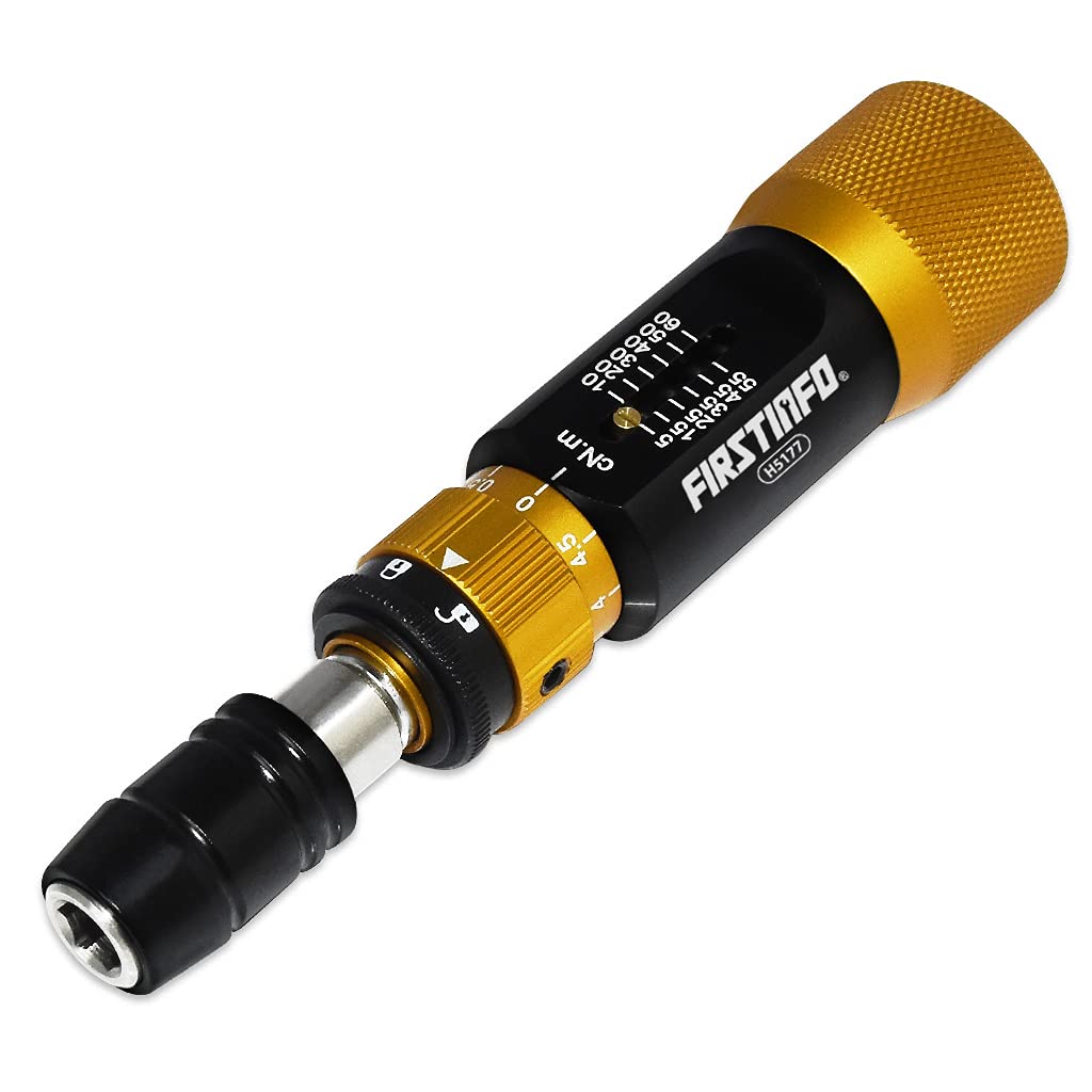 Certified Torque Limiting Screwdriver, 5-60 cNm, 1/4" Hex J8847