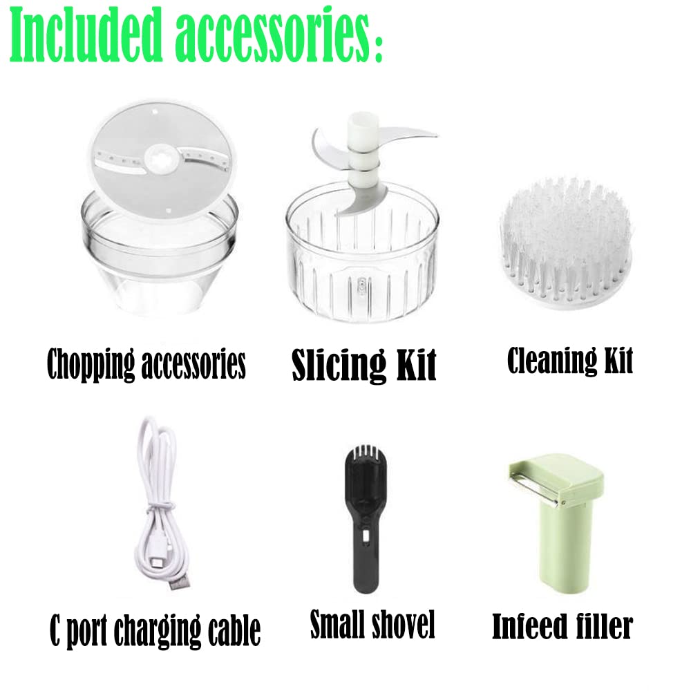 4 in 1 Electric Vegetable Slicer Set H94929