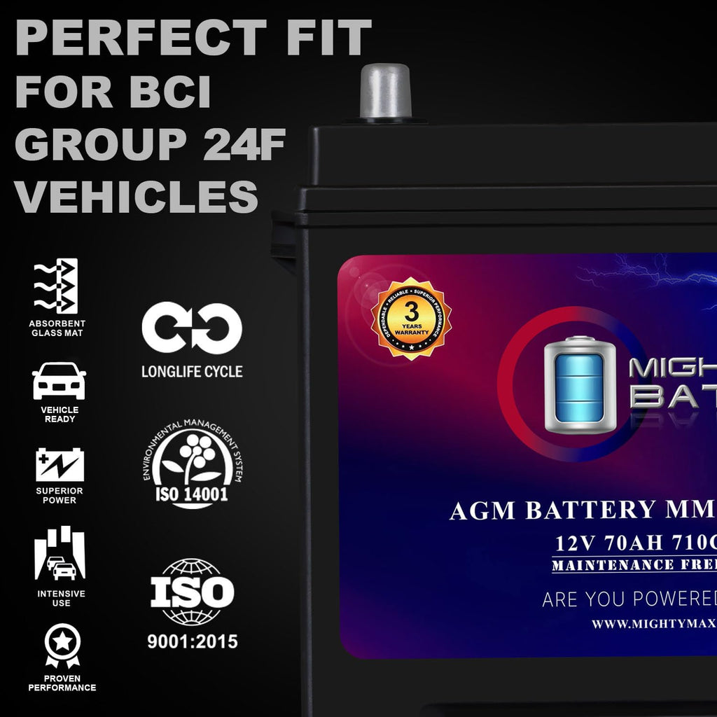 12V 70Ah AGM Replacement Battery W6533