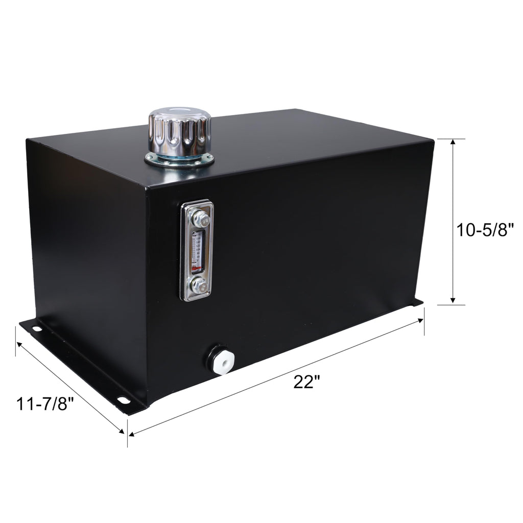 10 Gallon Heavy Duty Steel Hydraulic Reservoir Tank P2694