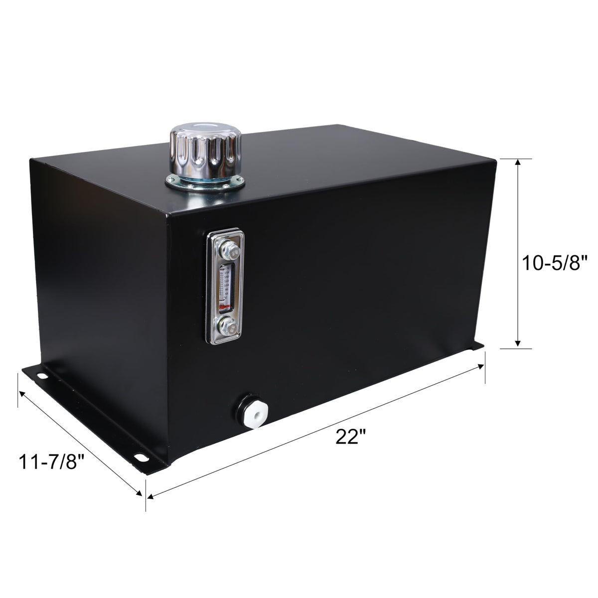 10 Gallon Heavy Duty Steel Hydraulic Reservoir Tank P2694