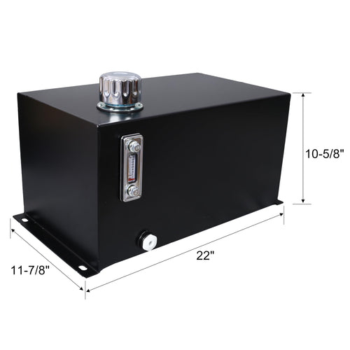 10 Gallon Heavy Duty Steel Hydraulic Reservoir Tank P2694