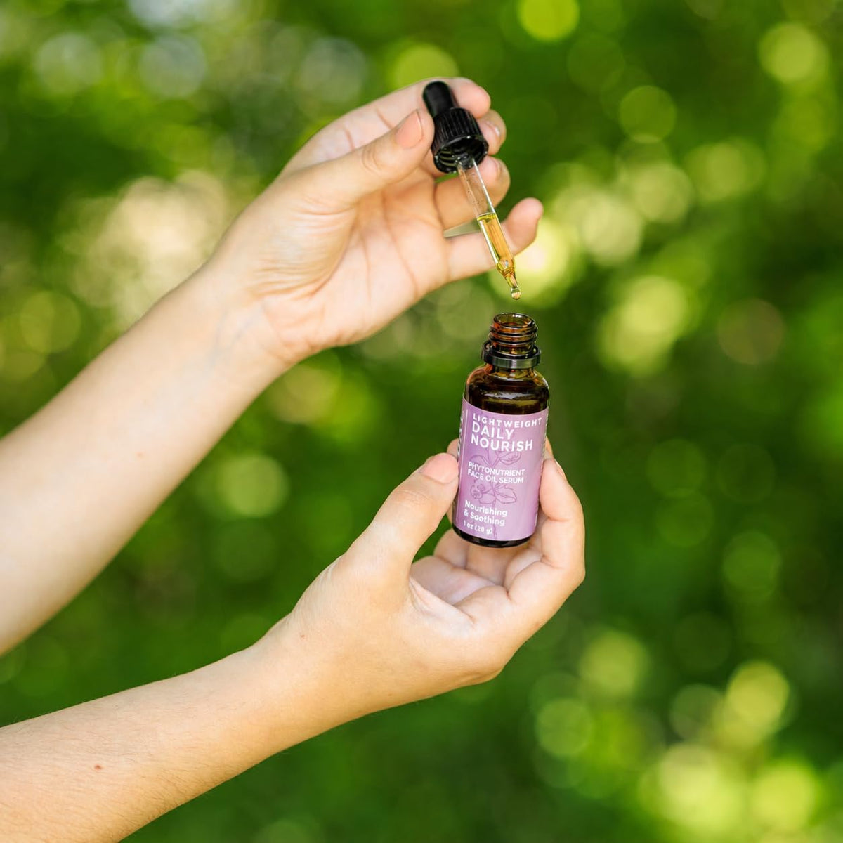 Unscented Plant Based Face Oil Serum, 1 oz V6856