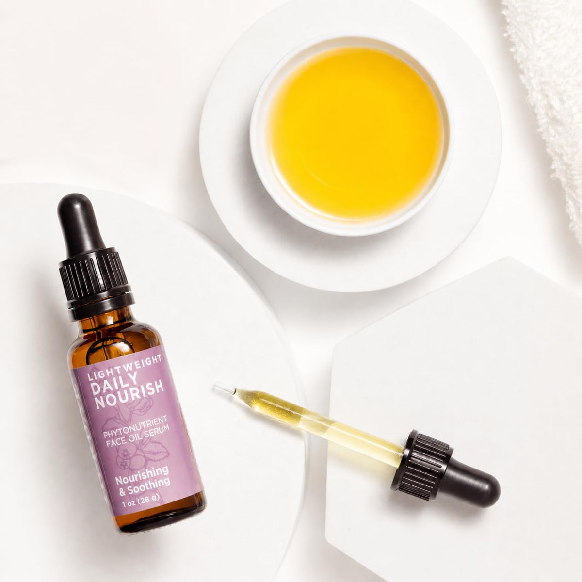 Unscented Plant Based Face Oil Serum, 1 oz V6856