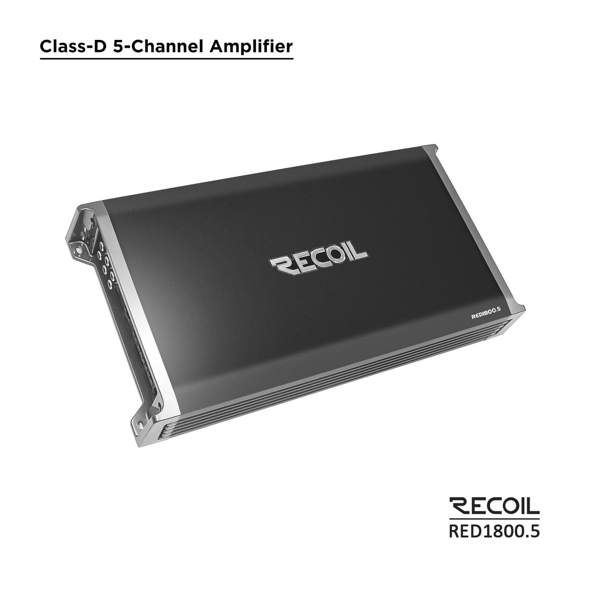 5-Channel Car Audio Amplifier 1800W R659