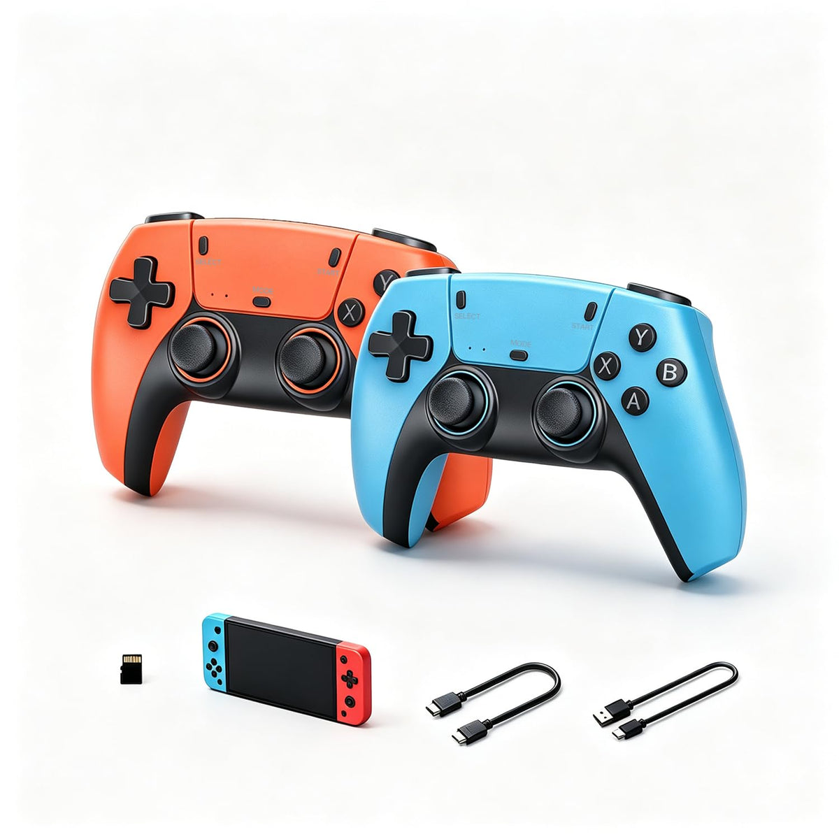 30000+ Games Retro Game Console, 4K HDMI Plug and Play Game Stick with 2.4GHz Wireless Controllers, 64GB 30+ Emulators U5898