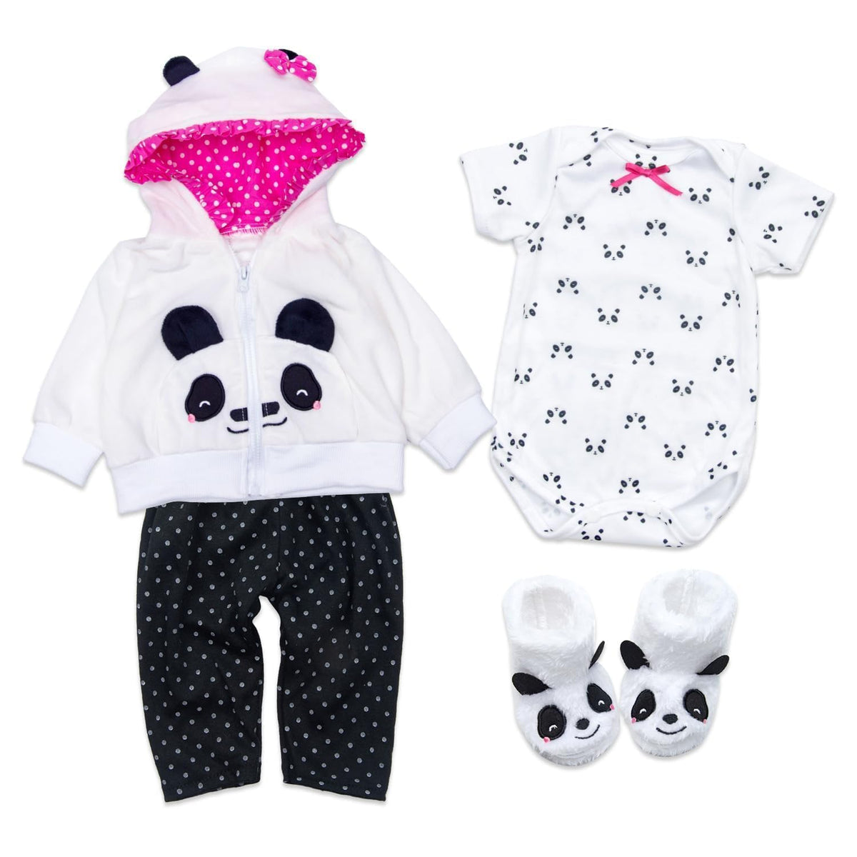 Reborn Baby Doll Clothes 4 Pcs D9519