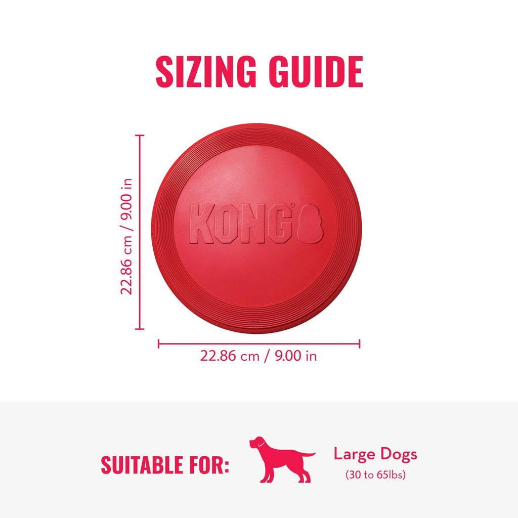 Natural Rubber Flying Disc Fetch Toy L9501
