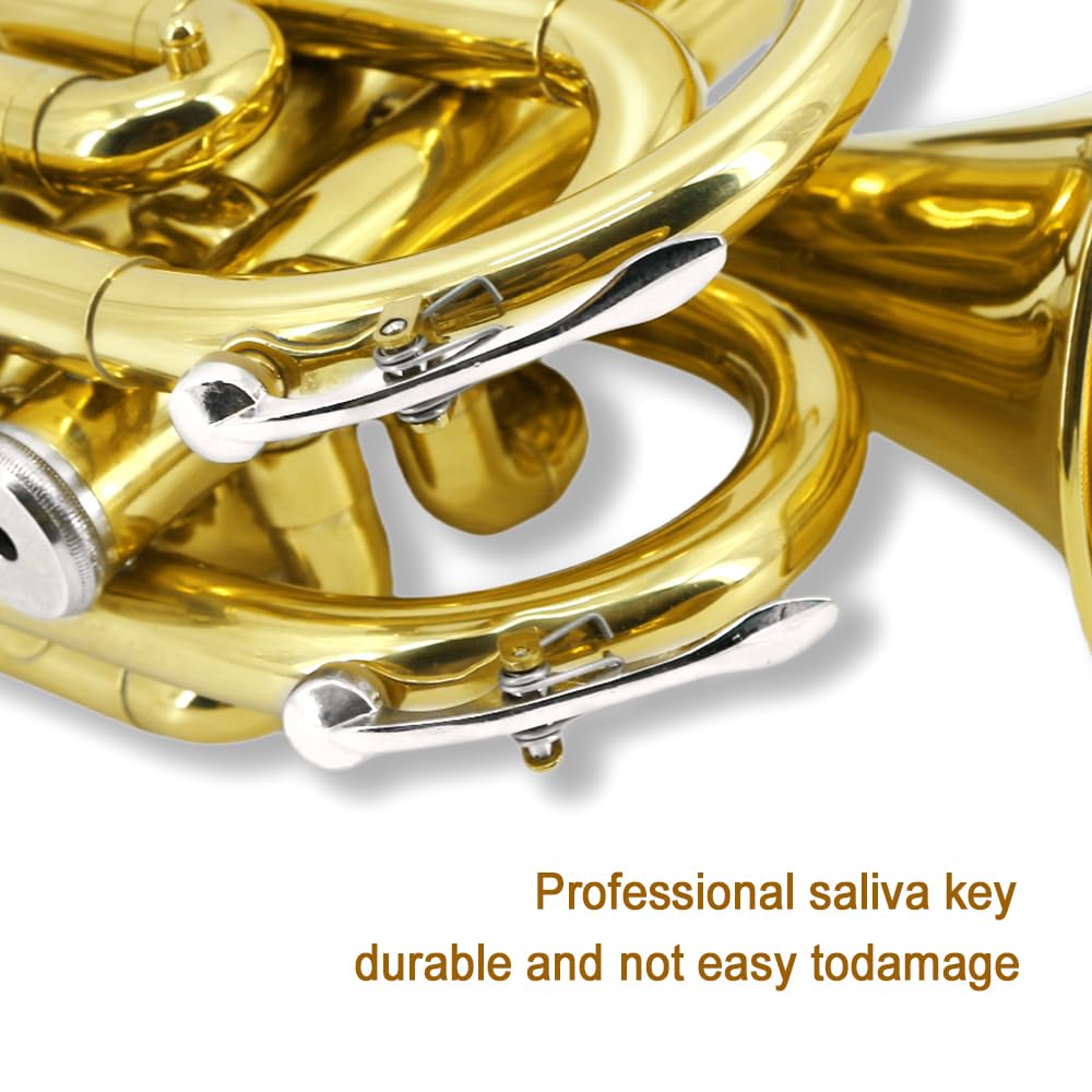 Bb Flat Pocket Trumpet with 7C Mouthpiece G994