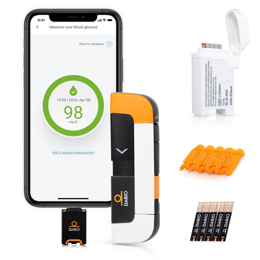 Smart Glucose Monitor Kit with 25 Strips W392