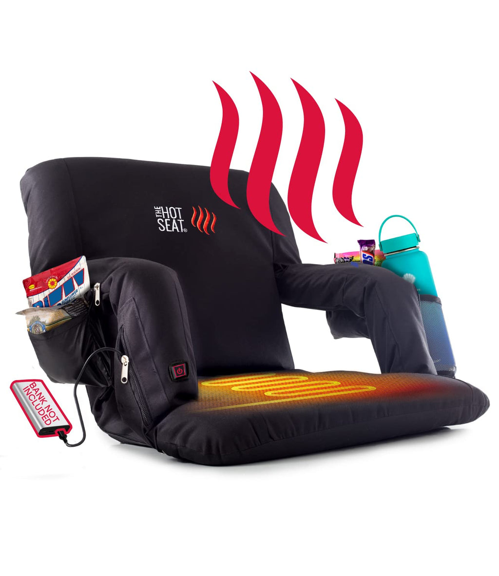 Portable Heated Stadium Seat for Bleachers A8144