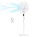 17" Oscillating Pedestal Fan with Remote W7323
