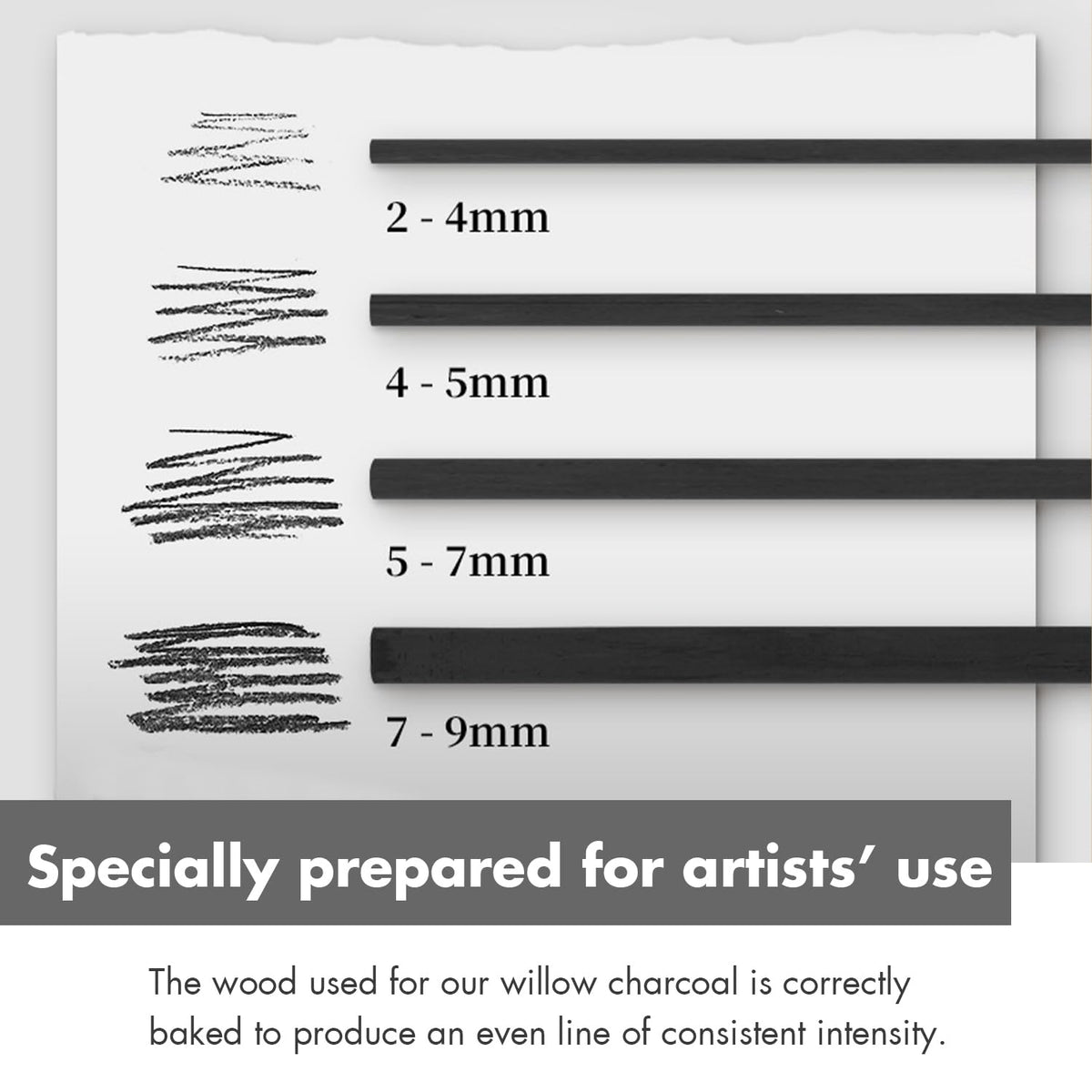 Willow Charcoal Sticks A211