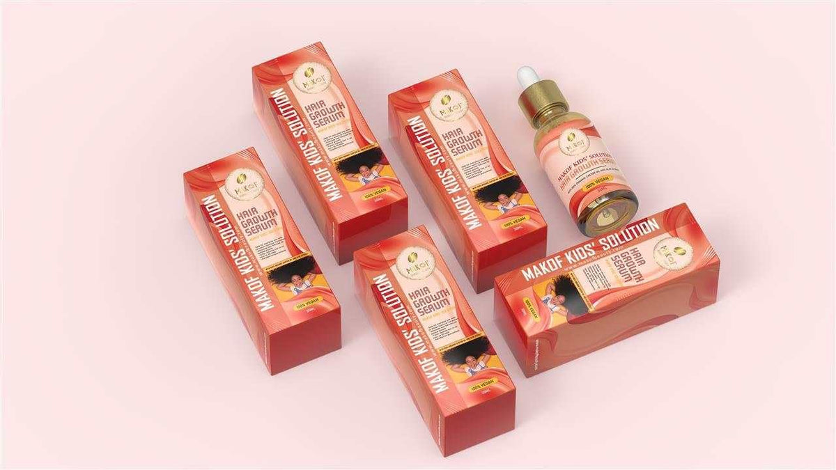 Kid’s Shampoo & Conditioner Set with Black Castor Oil, Argan Oil, Hair Mask Treatment and Leave-in Conditioner E43768
