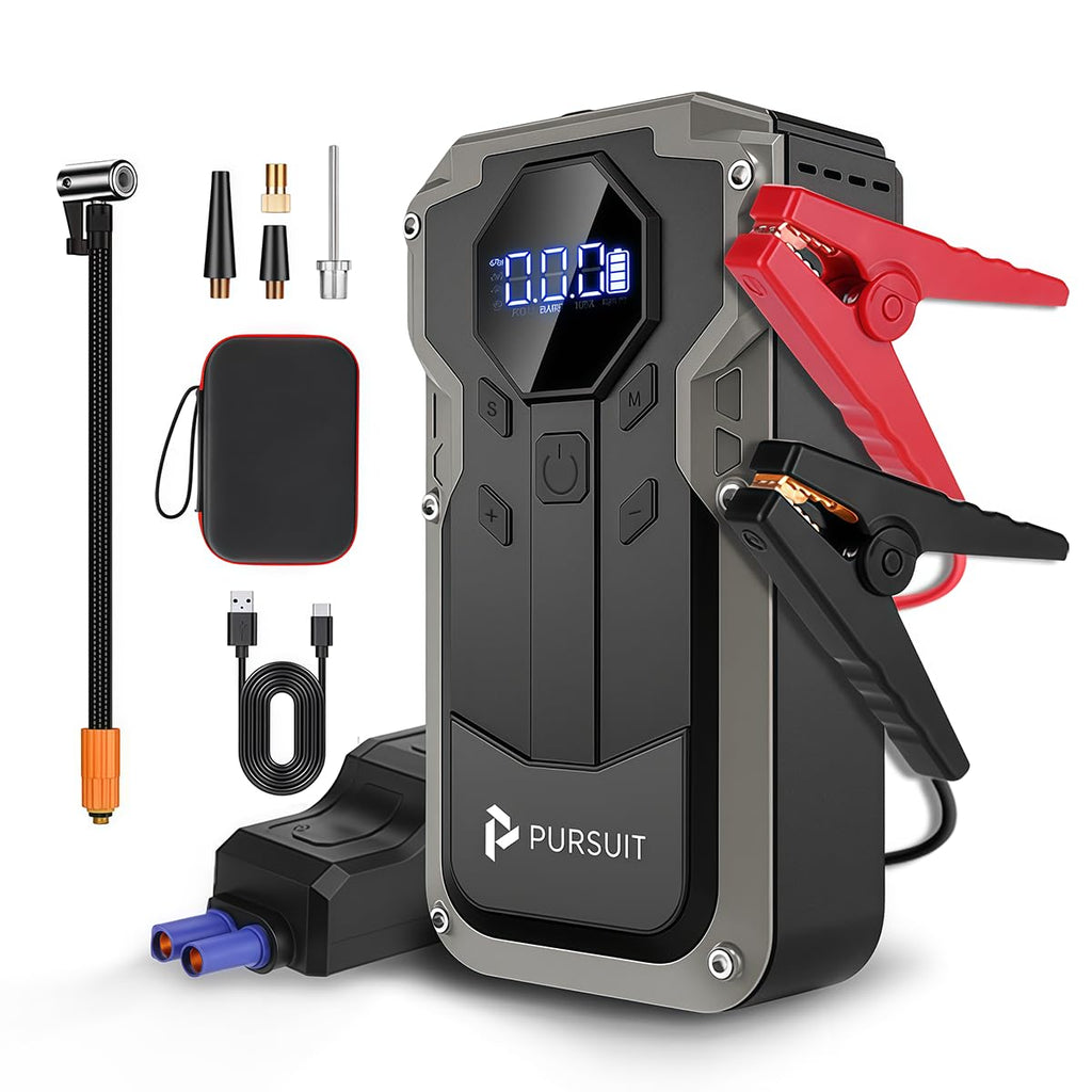 2000A Peak 150PSI Portable Jump Starter with Air Compressor Z443