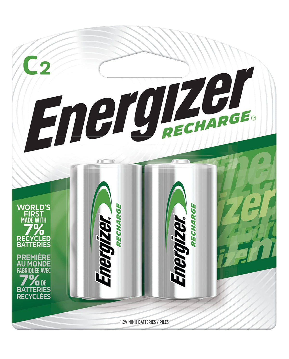 Rechargeable D Batteries 2 Pack F797