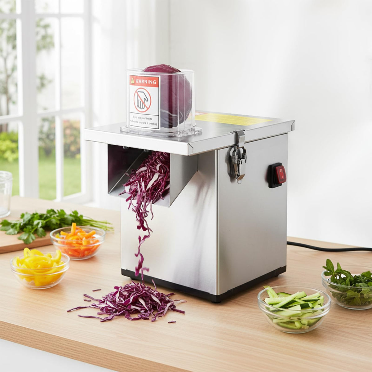 4-In-1 Electric Vegetable Chopper 200W Y724715