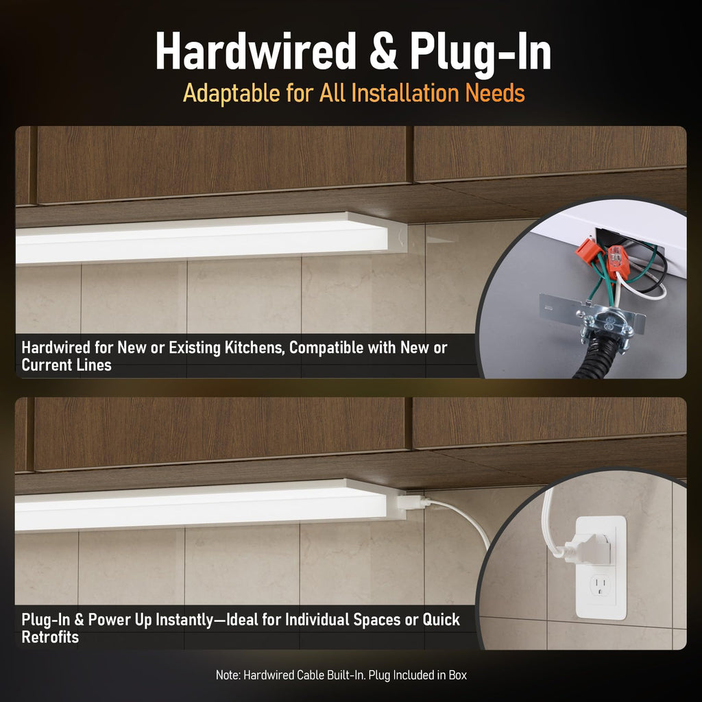 2-Pack Ultra-Slim LED Under Cabinet Lighting R9458