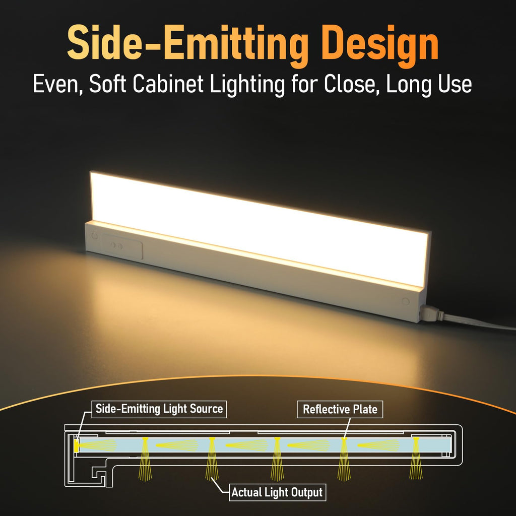 2-Pack Ultra-Slim LED Under Cabinet Lighting R9458