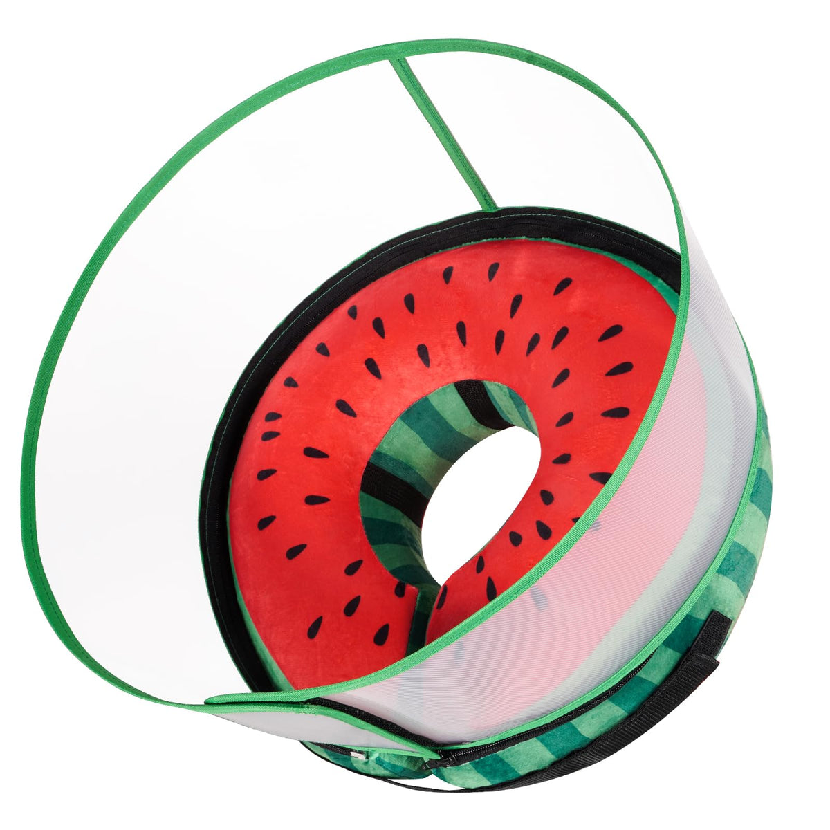 Inflatable Dog Cone Collar with Detachable Shield S8881