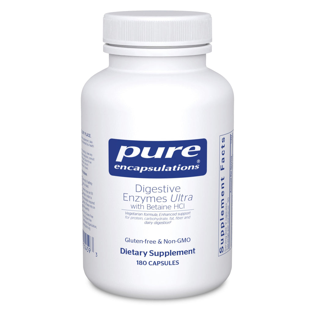 Digestive Enzymes Ultra with Betaine HCl, 180 Capsules I698917