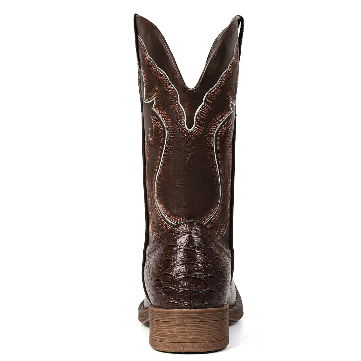 Cowboy Boots for Men Square Toe Mid Calf W878165