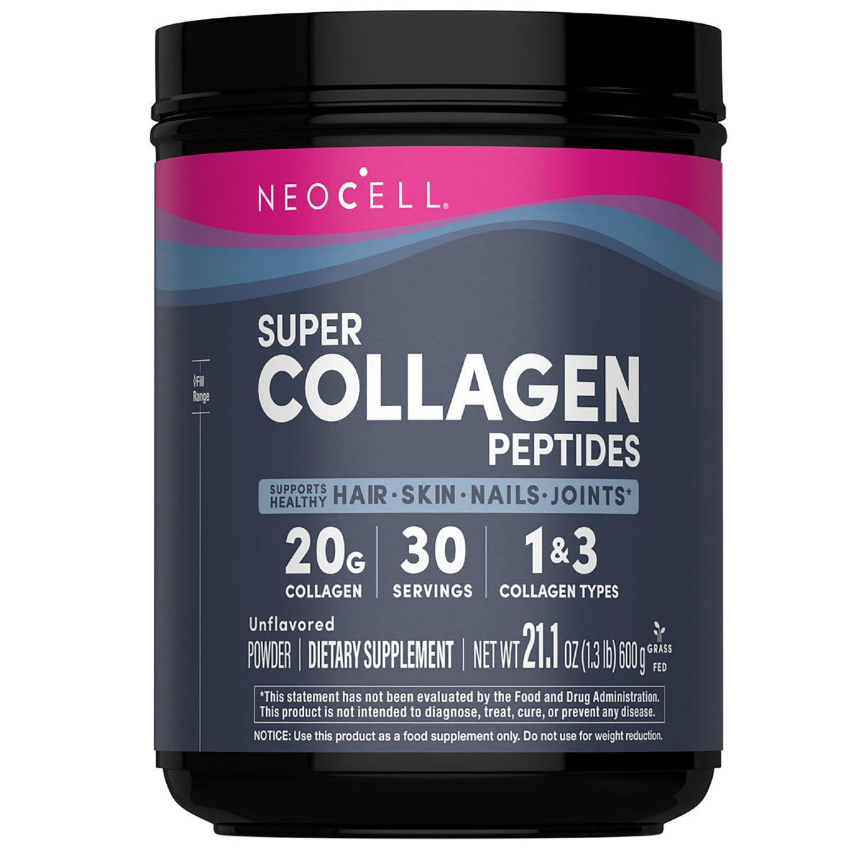 Unflavored Collagen Peptides Powder F2543