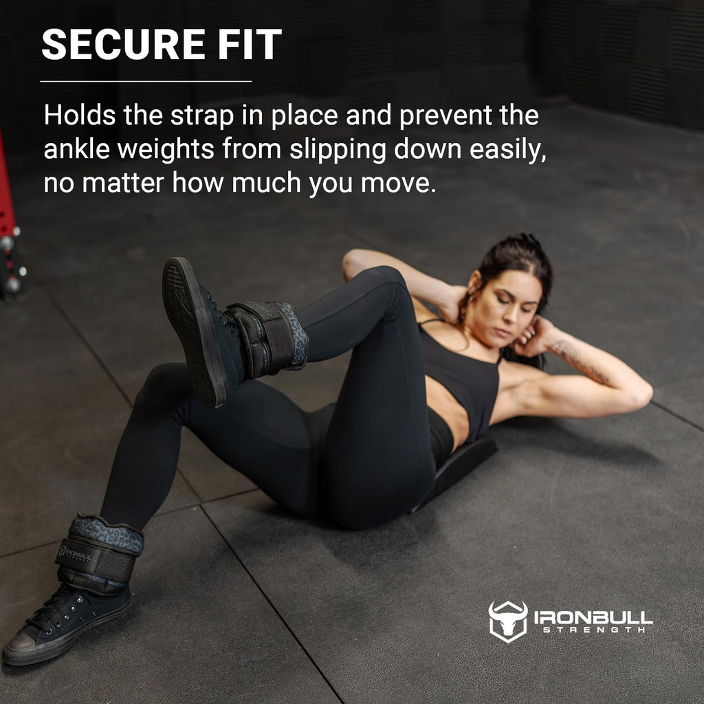 Adjustable Ankle Weights 10lbs/Pair with Straps S632706