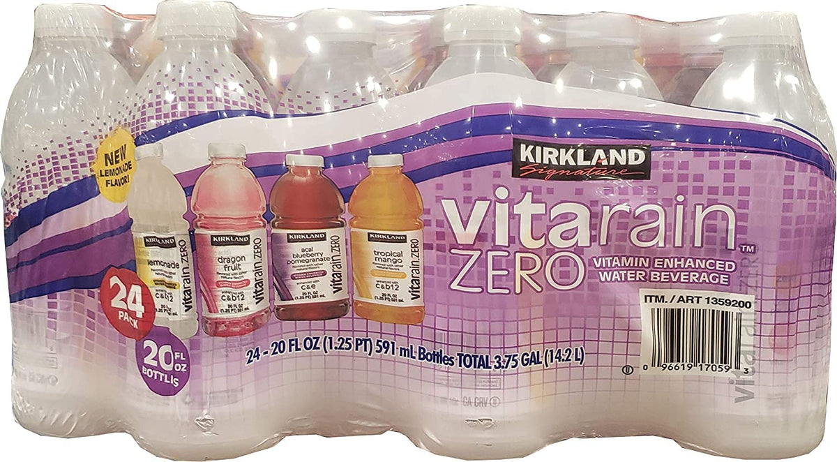 Variety Water Beverage 24/20 Fl Oz Bottles C85129