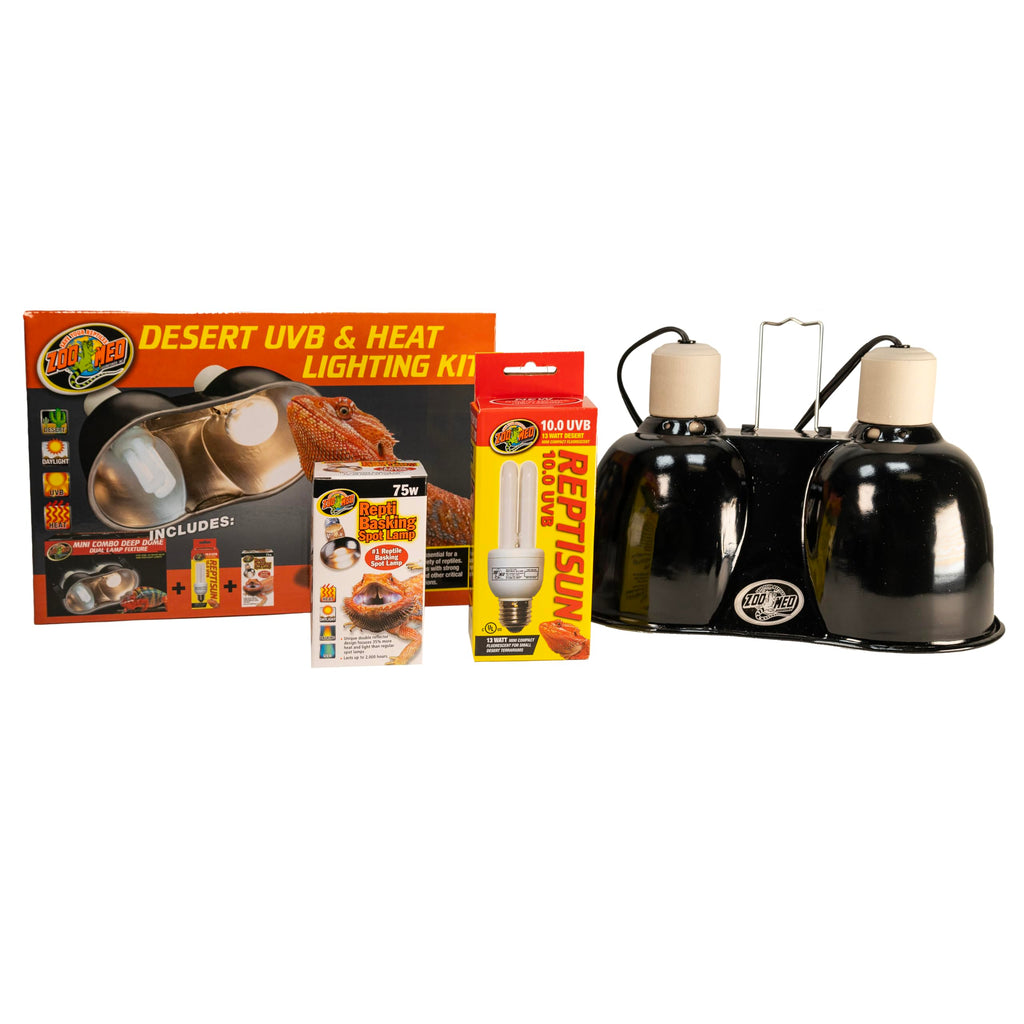 Desert UVB & Heat Lighting Dual Kit W437