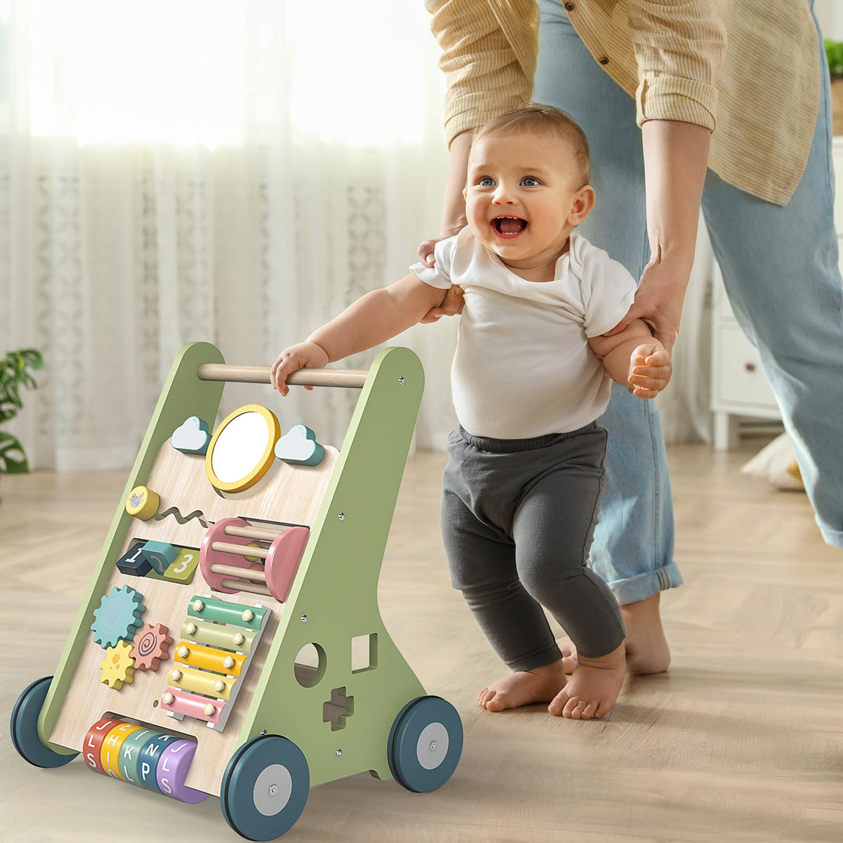 Wooden Baby Walker B556798