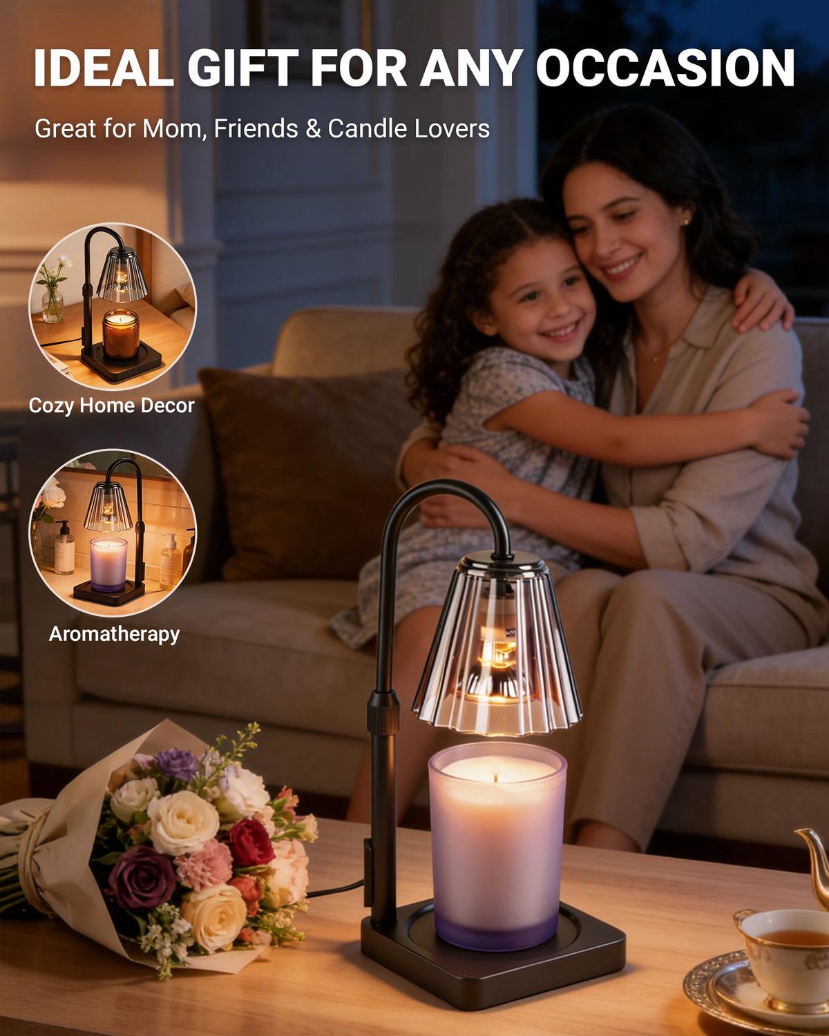 Candle Warmer Lamp with Timer V732847