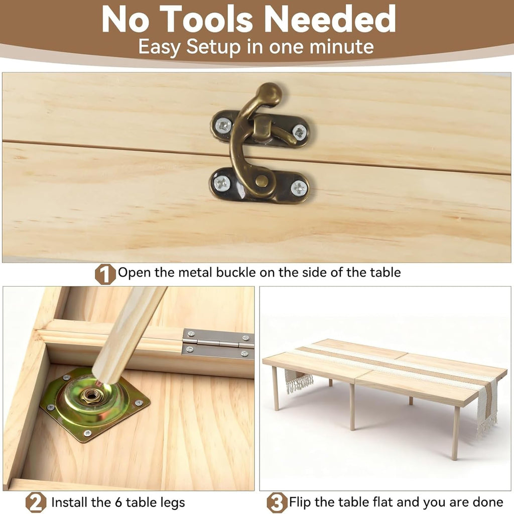Folding Wooden Picnic Table X510