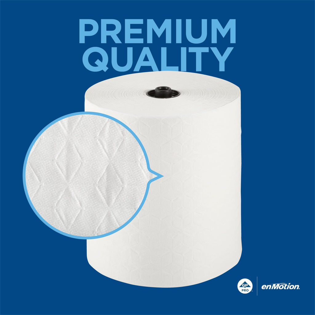 8 in 425 Linear Feet White Paper Towel Roll G684545