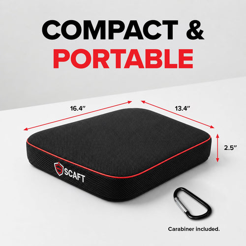 2.5" Thick Foam Stadium Seat Cushion, 2-Pack G79970