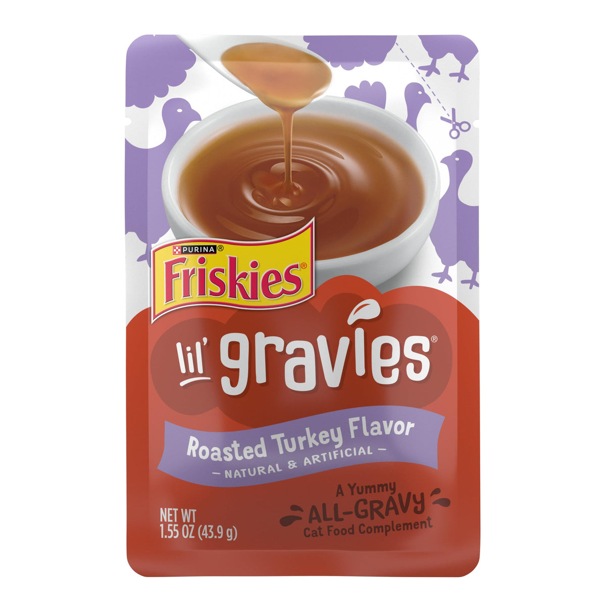 1.55 oz Cat Food Complement Pouches Q637642