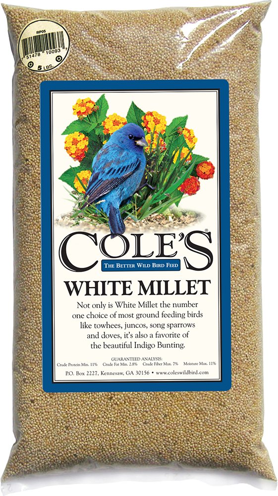 White Millet Bird Seed 20-Pound M2163