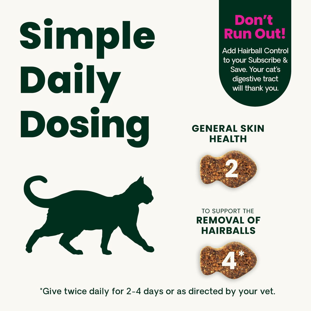 Hairball Control Chicken Chews B56439