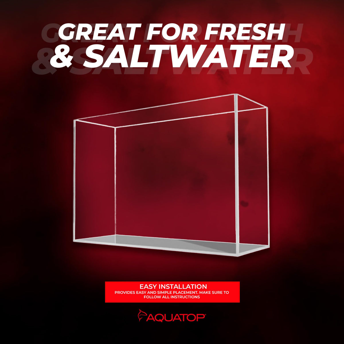 Tall Glass Aquarium 12.7 Gal N218