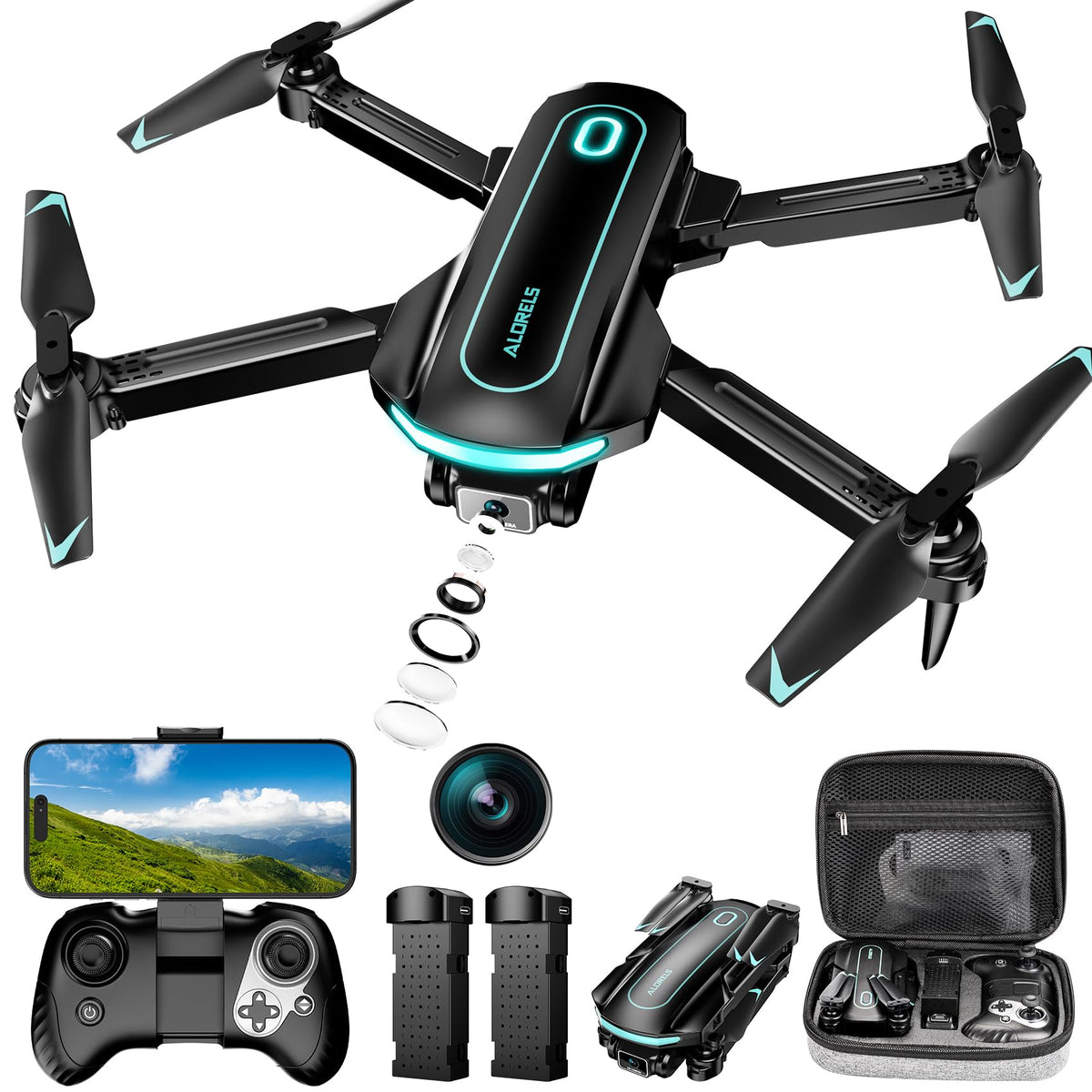 1080P HD Foldable Drone N755