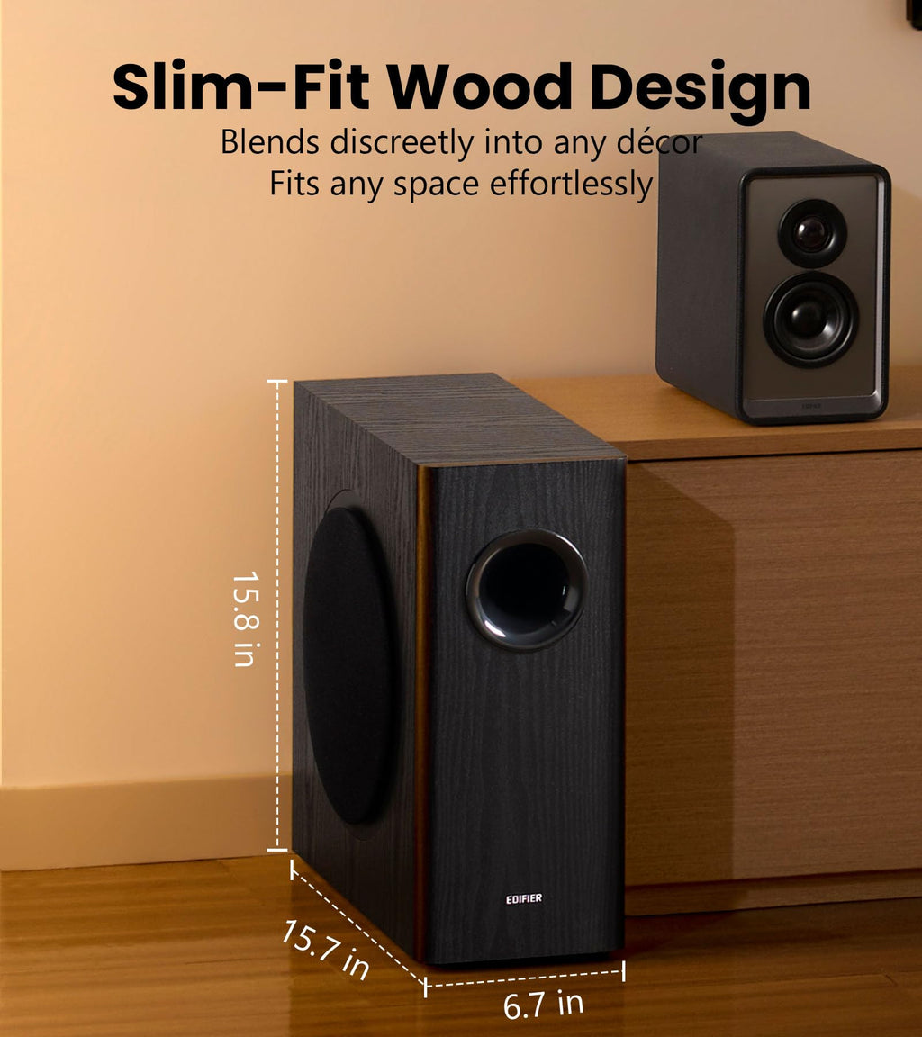 Black Powered Subwoofer Z35226