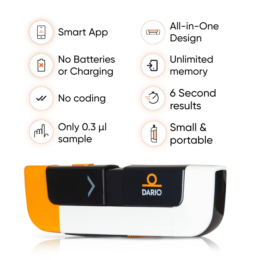 Smart Glucose Monitor Kit with 25 Strips W392