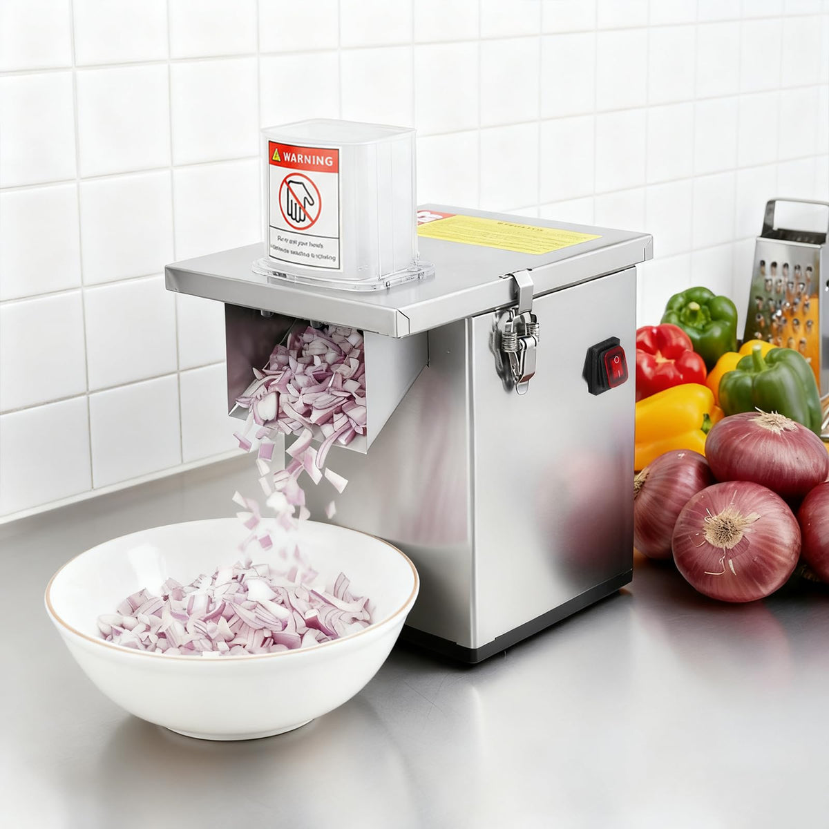 4-In-1 Electric Vegetable Chopper 200W Y724715