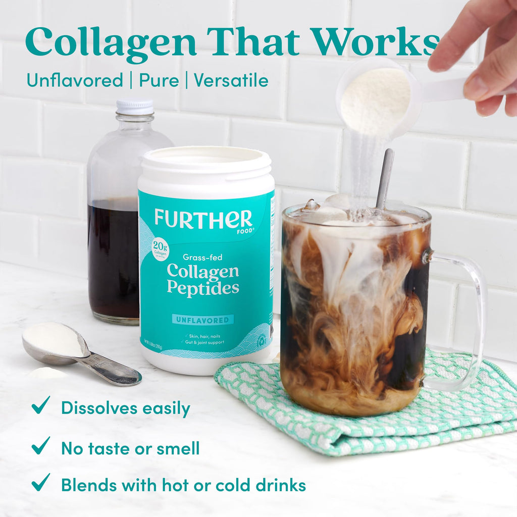 Unflavored Grass-Fed Collagen Peptides Powder 21.16 Oz K53802