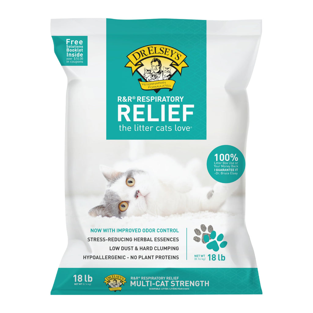 Clumping Clay Cat Litter 18 lb. Bag Q740