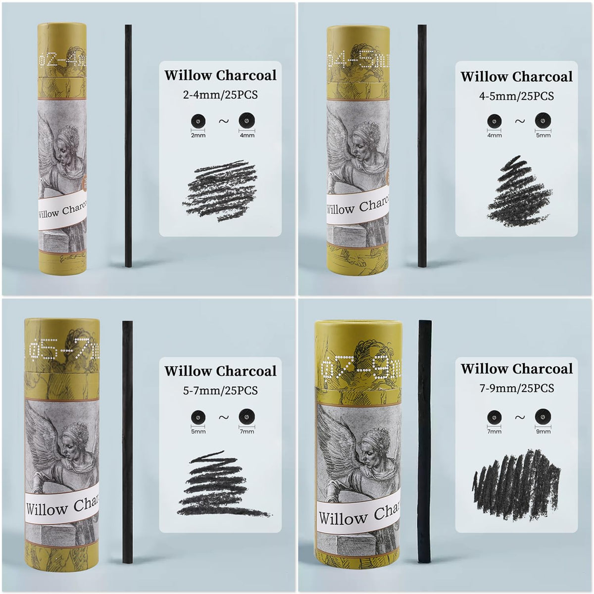 Willow Charcoal Sticks A211